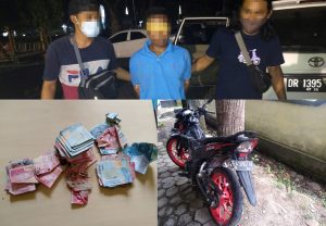 Pelaku curat ditangkap Tim puma polres Lombok tengah