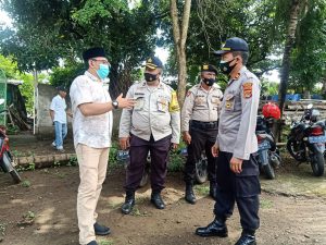 Polres Lombok Utara Berikan keamanan Road show Gubernur NTB