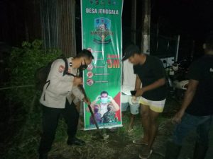 Polsek Tanjung Prioritaskan DDS Sekaligus Soaialisai Lomba Kampung Sehat Jilid ll